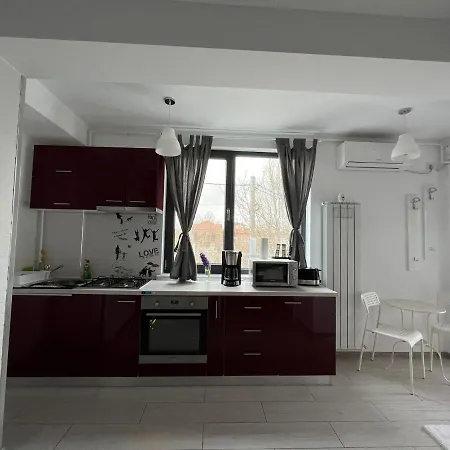 아파트 Apartament Porto Torres Cherry Red